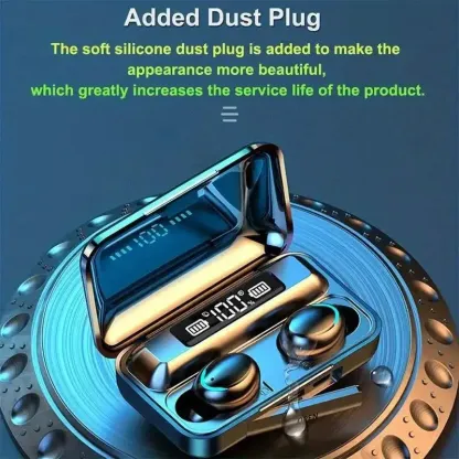 Wireless Bluetooth Earbud With Free 3 In 1 Fast Charging Cable
