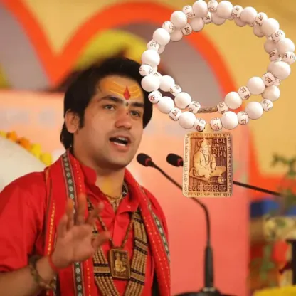 Bageshwar Dham Tulsi Mala (100% Original Tulsi beads)