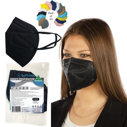 Pack of 20 N95 Masks Anti-Pollution Washable Re-usable 5 Layered @ Just Rs.399/- 