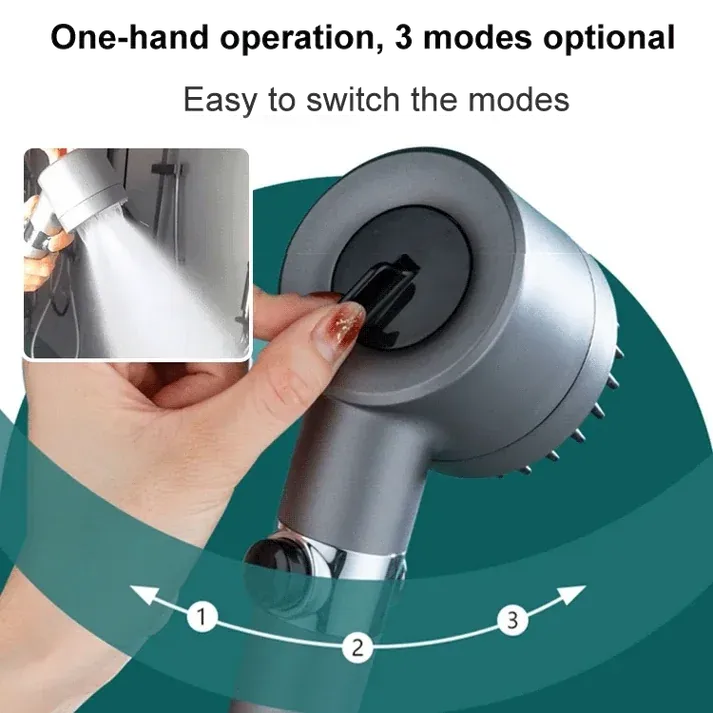 4 in 1 High Pressure Massage Shower Head @ Just Rs.599/-