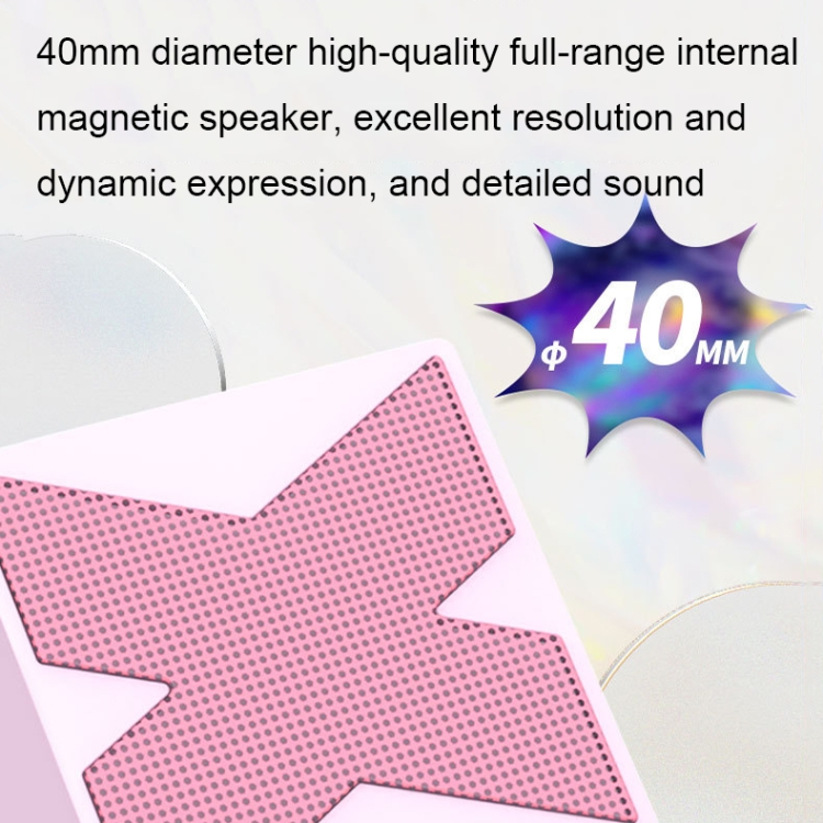 X1 Mini Square Subwoofer Wireless Bluetooth Speaker HIFI Stereo Portable Metal Speaker, Color: Blue - B6