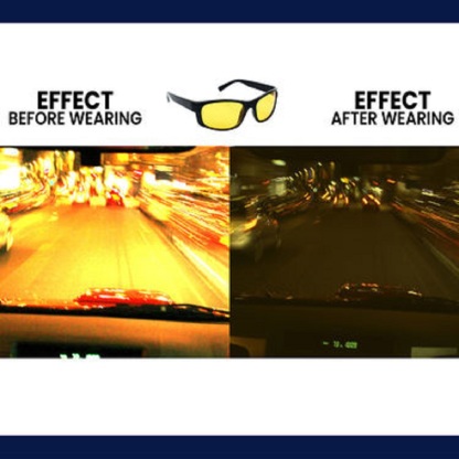 Anti Glare Night Vision Glasses Pack Of 2 @ Just Rs.399/-