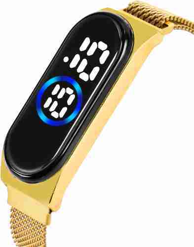 2 Chain + Bracelet + 2 Ring with Free Magnetic Digital Watch @ Just Rs.599/-