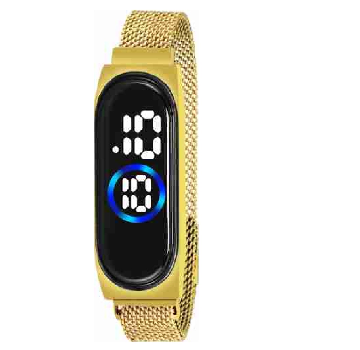 2 Chain + Bracelet + 2 Ring with Free Magnetic Digital Watch @ Just Rs.599/-