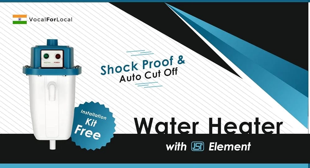 Electric Instant Portable Geyser @ Just Rs.1499/-