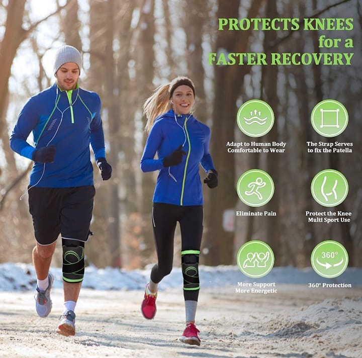 Compression Knee Support - Buy One Get One Free @ Just Rs.599/-