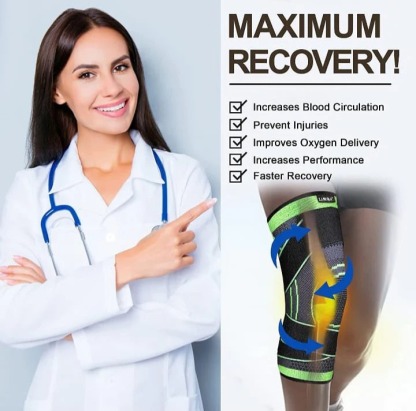 Compression Knee Support - Buy One Get One Free @ Just Rs.599/-