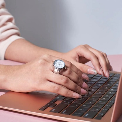 Unisex Ring Watch Analogue Quartz on Finger Watch Ring @ Just Rs.599/-