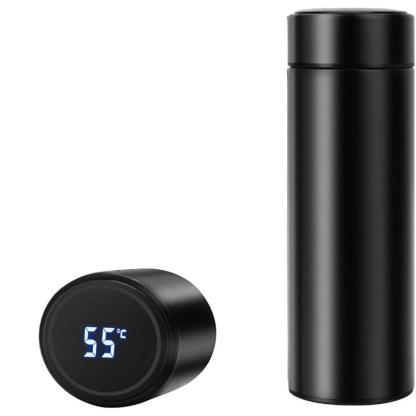 24 Hrs Hot & Cold Flask with Temperature Display With Free 2 Double Wall Cups @ Just Rs.699/-