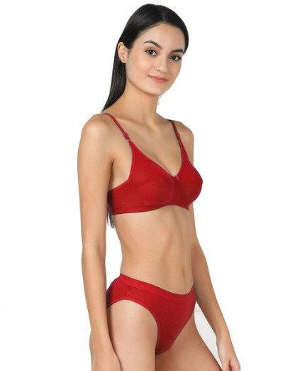 Pack of 5 Full Coverage Designer Lace Bra Panty Sets @ Just Rs.599/-