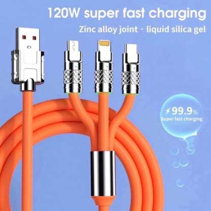 Fast Charging Data Cable 3 in 1 @ Just Rs.499/-