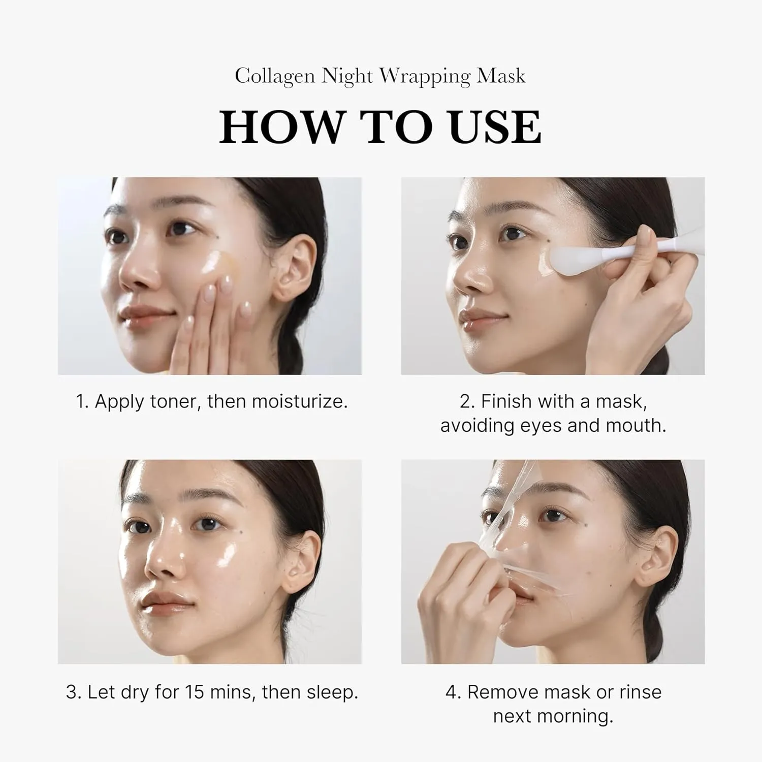 Collagen Overnight Peel-Off Mask | Buy 1 Get 1 Free @ Just Rs.499/-