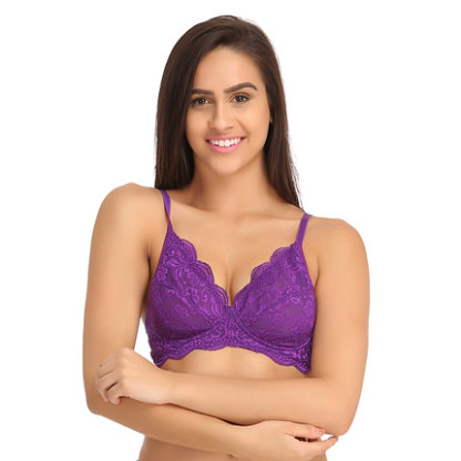  8 Pcs Set-Hipster 3 Panties, 4 Full Coverage Bras @ Just Rs.599/-  