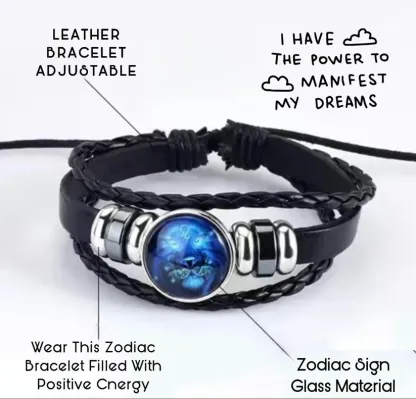 Adjustable Zodiac Sign Powerful Manifestation Bracelet (Energized) @ Just Rs.599/-