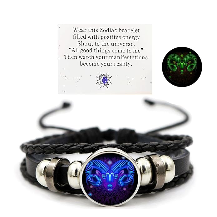 Adjustable Zodiac Sign Powerful Manifestation Bracelet (Energized) @ Just Rs.599/-