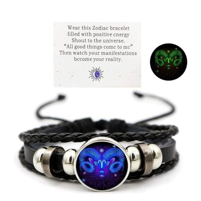 Adjustable Zodiac Sign Powerful Manifestation Bracelet (Energized) @ Just Rs.599/-