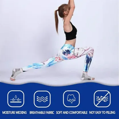  Compression Socks, Compression Socks for Women, Neuropathy Socks, Arch Support, Foot & Ankle Swelling, Achilles Tendon, Heel Pain, Injury Recovery