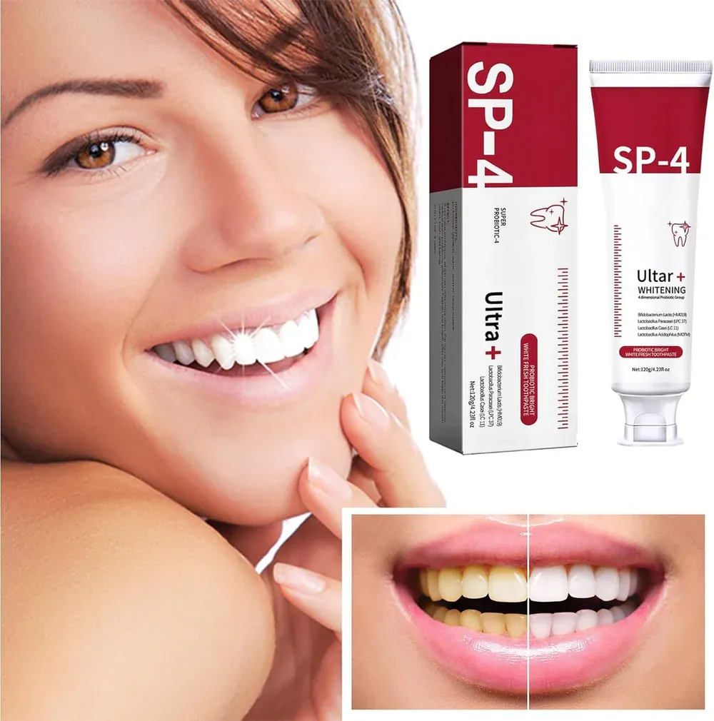 SP 4 Ultra Brightening Toothpaste Advanced Whitening Formula @Just Rs.499/-