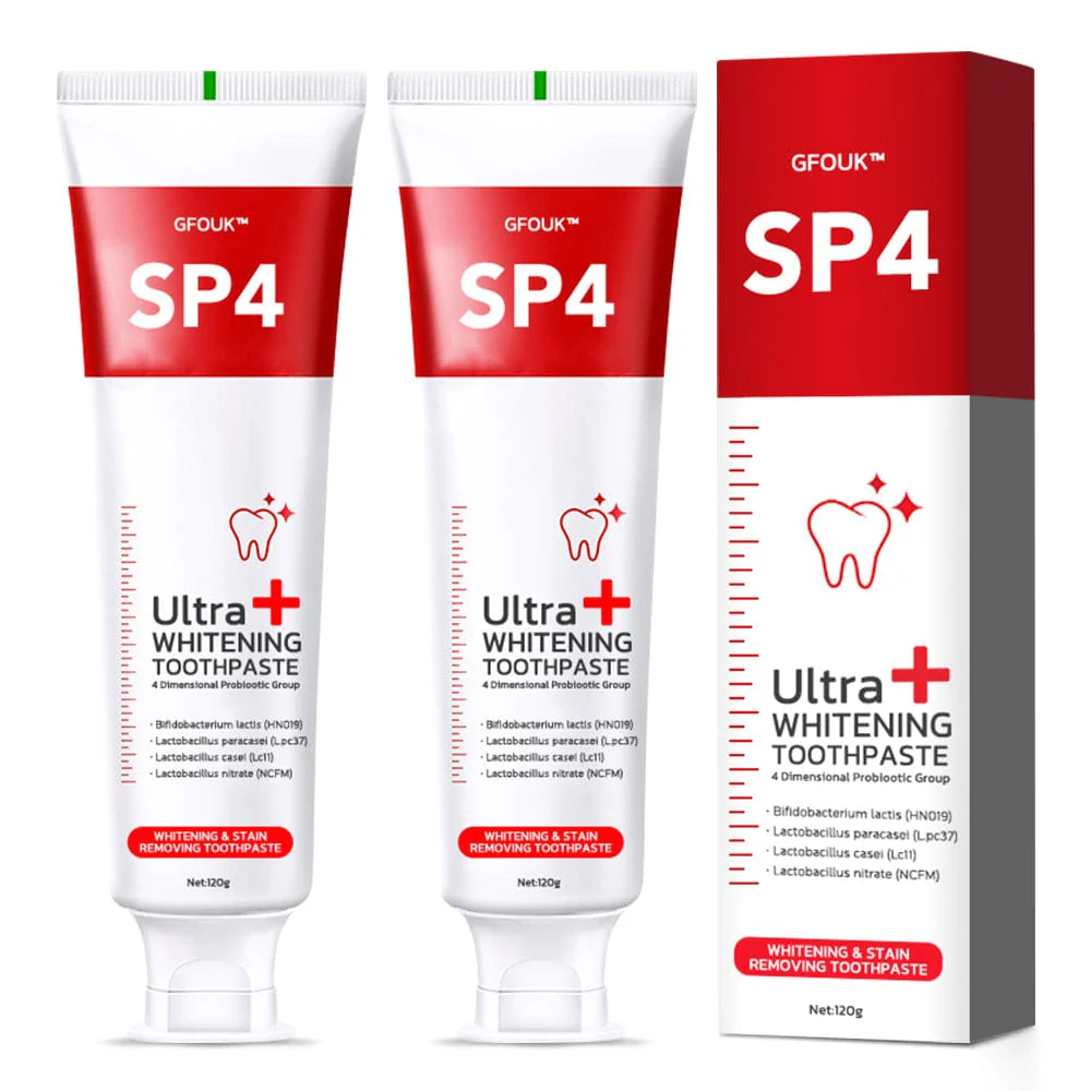 SP 4 Ultra Brightening Toothpaste Advanced Whitening Formula @Just Rs.499/-