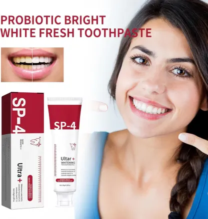SP 4 Ultra Brightening Toothpaste Advanced Whitening Formula @Just Rs.499/-