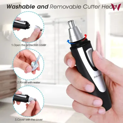  Unisex 3 in 1 Electric Nose Hair Trimmer @ Just Rs.499/-