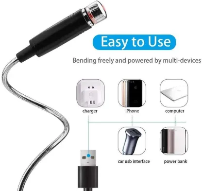 USB Star LED Light Projector @ Just Rs.499/-