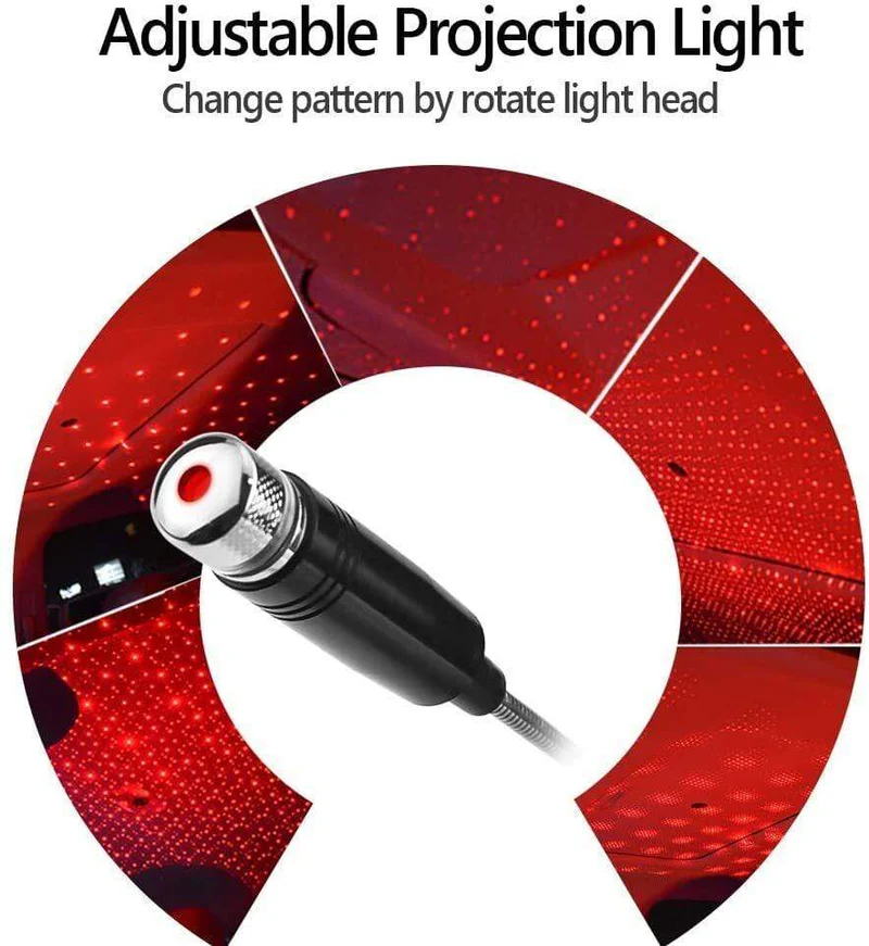 USB Star LED Light Projector @ Just Rs.499/-