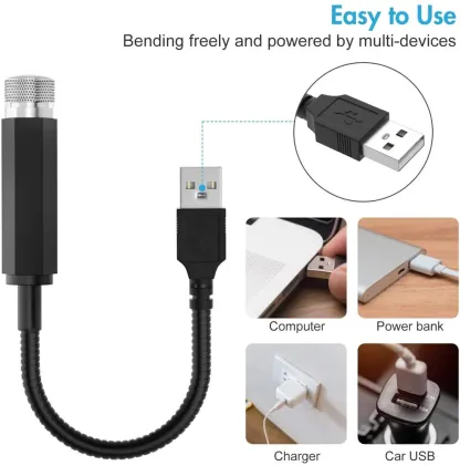USB Star LED Light Projector @ Just Rs.499/-