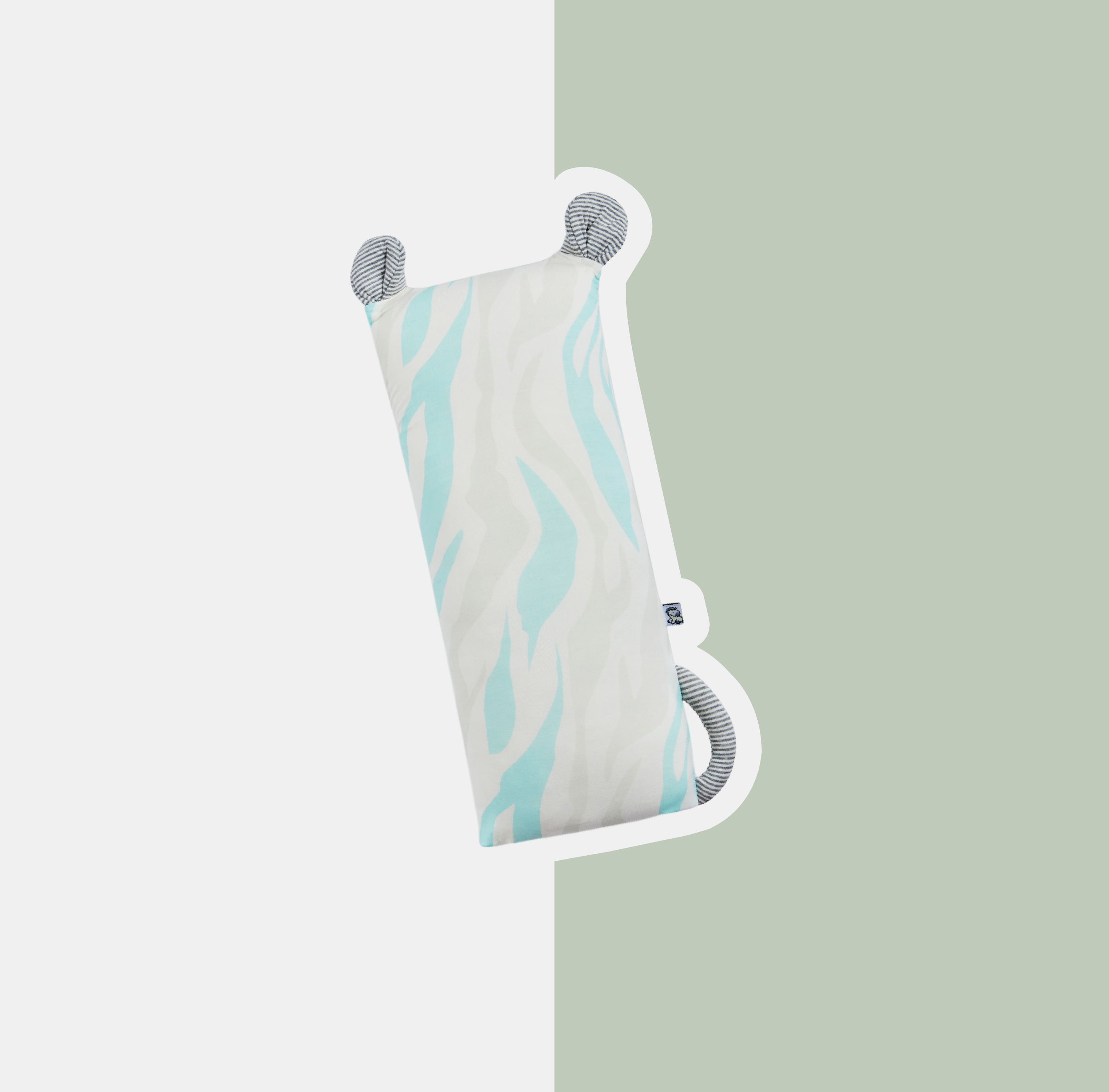 Little Zebra (Medium) HugHug Pillow 2 Colors Stripe (17x39cm)