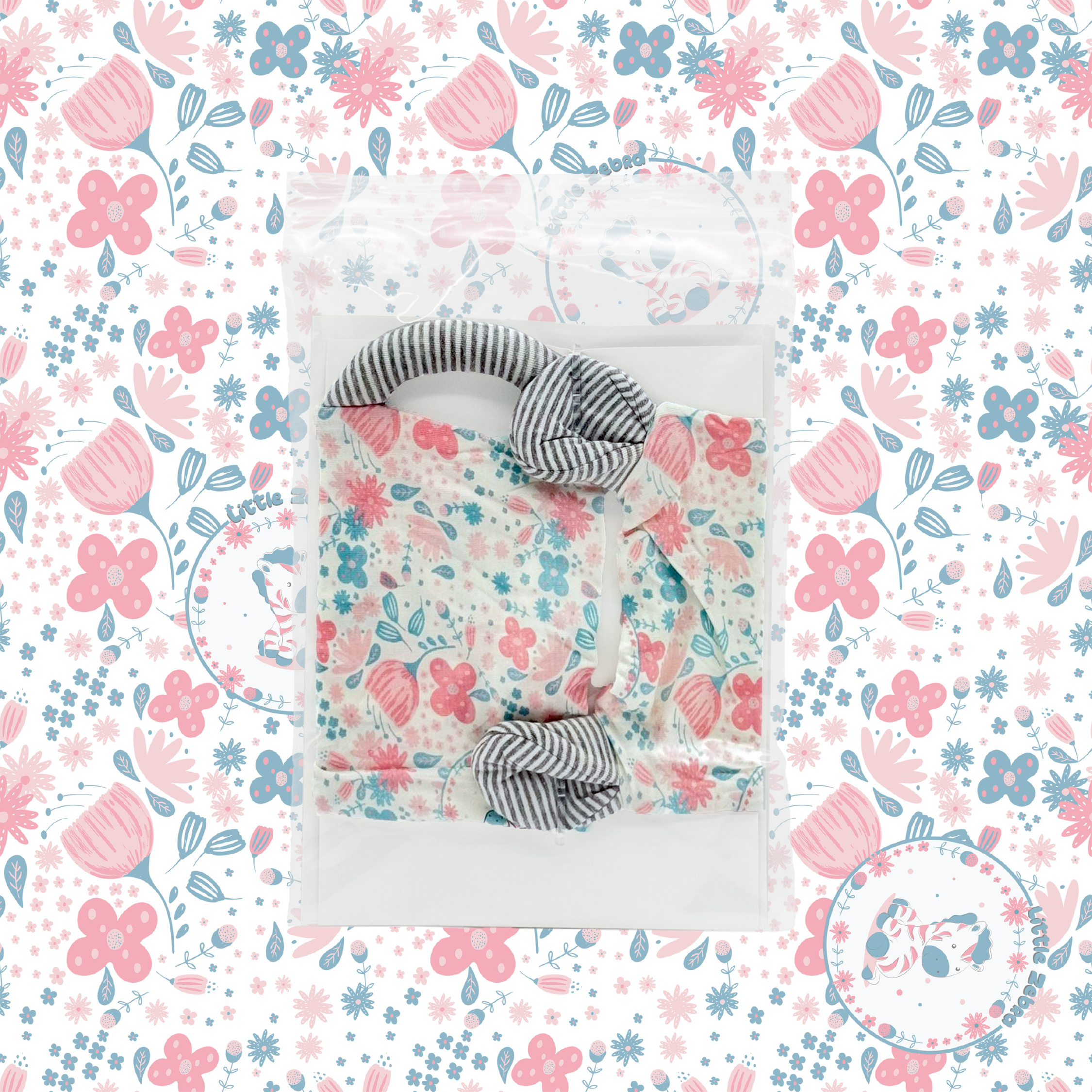 HugHug Pillowcase Zebra Floral