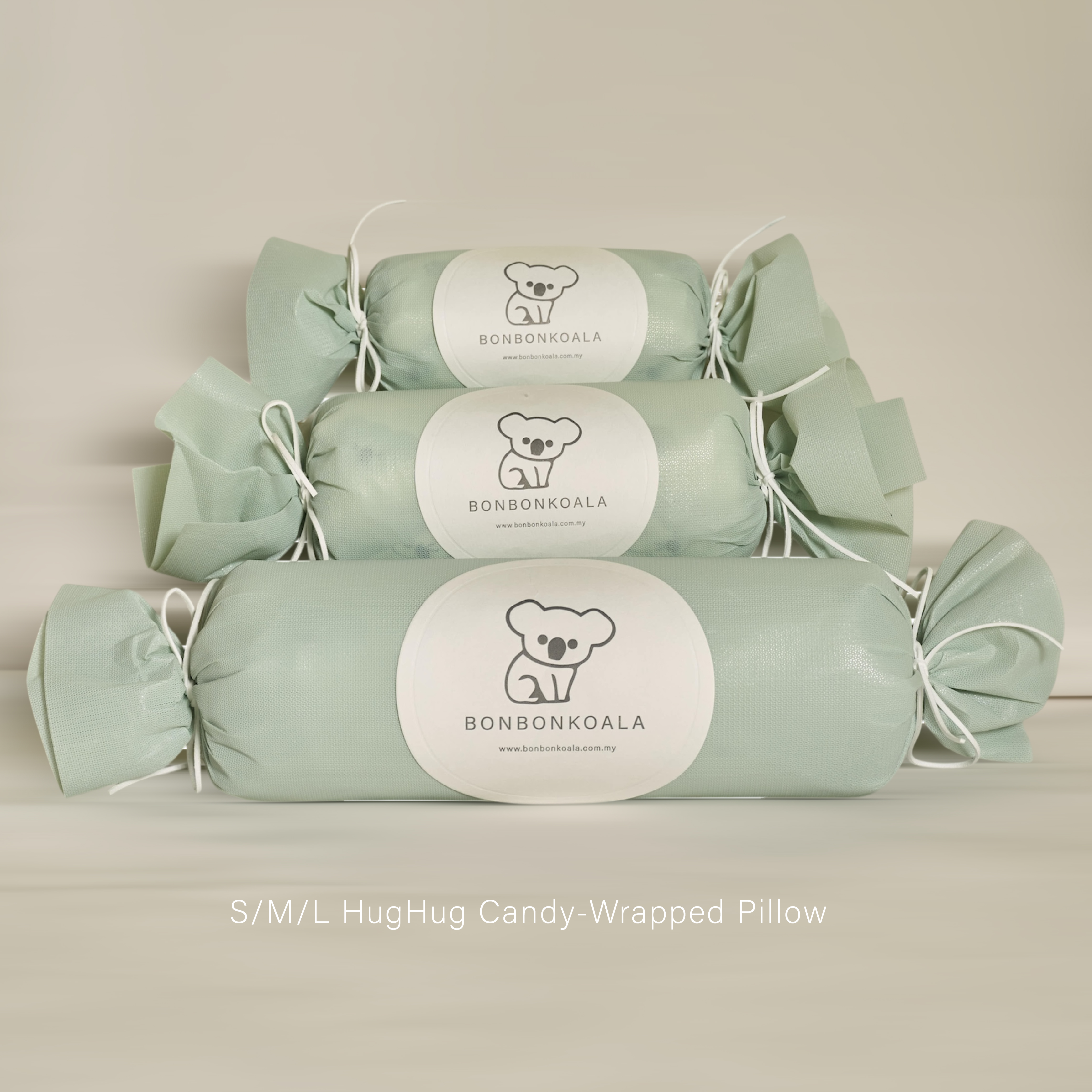 [Elecher Group Buy] NEW Limited Pre-Launch HugHug Pillow Koala Calm Green (Candy-Wrapped)