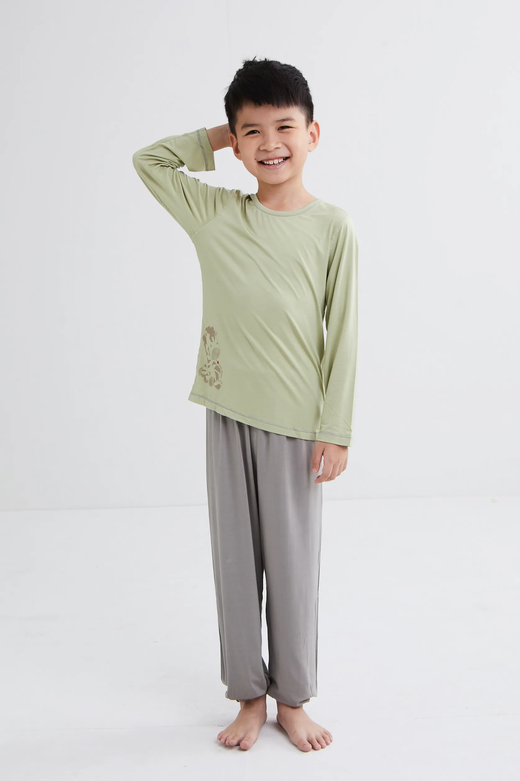 [Elecher Group Buy] Kids Long Sleeve Pajamas Set - Style B