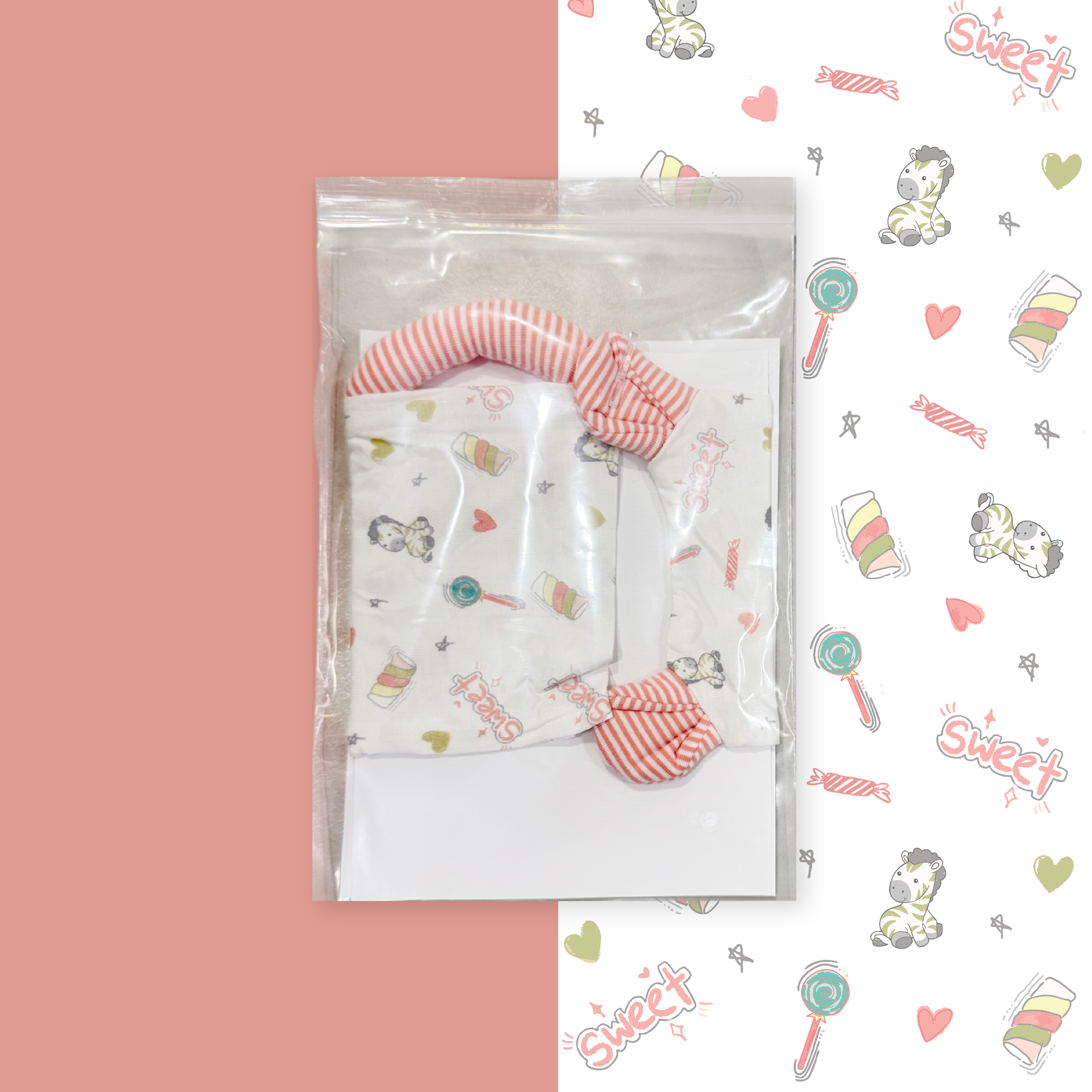 HugHug Pillowcase Candy Dream Coral