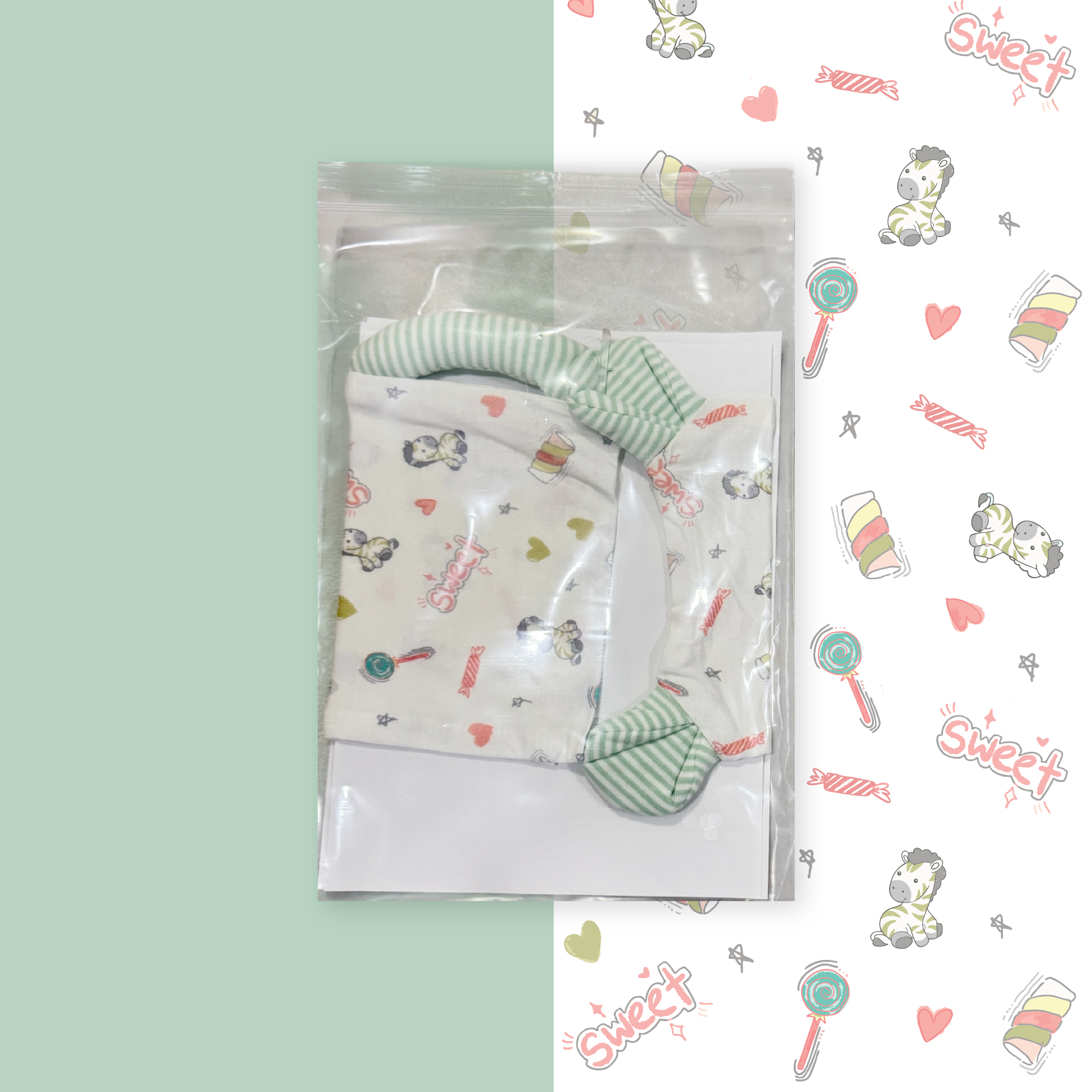HugHug Pillowcase Candy Dream Mint