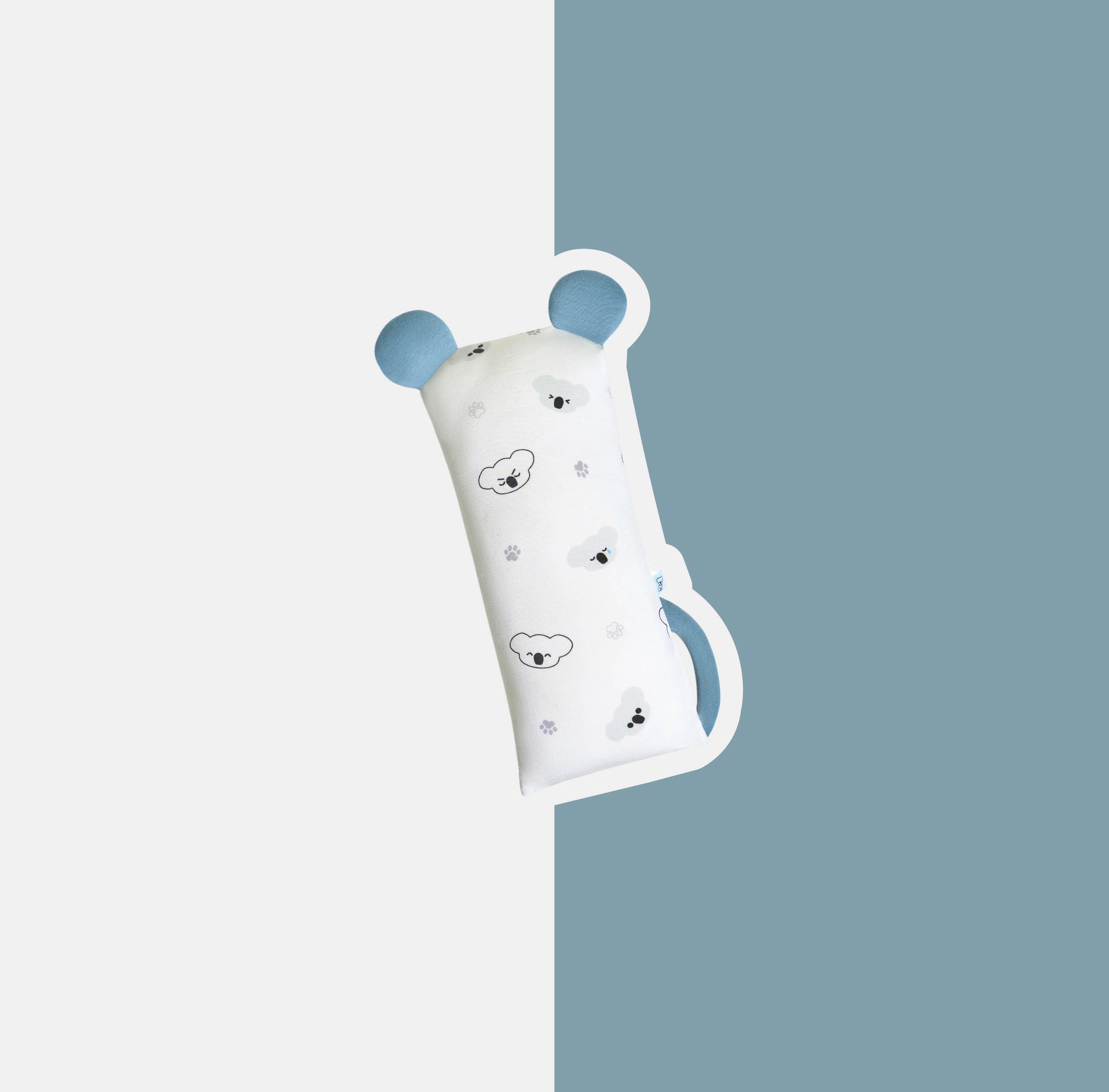 NEW HugHug Pillow (Small) Koala Moon Blue (13x30cm)