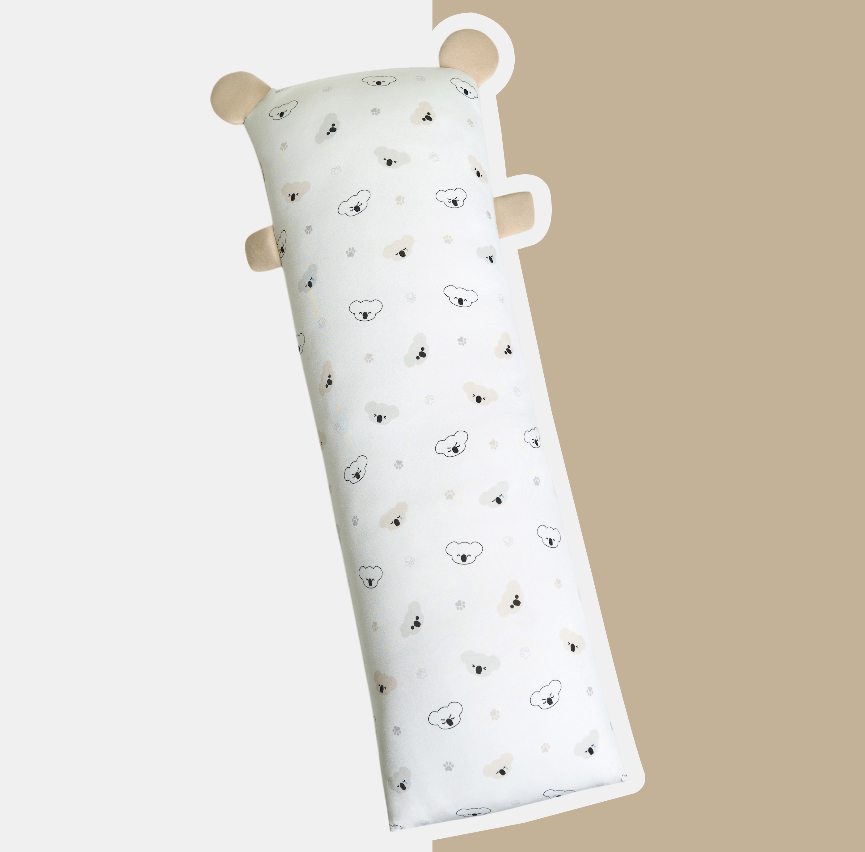 NEW HugHug Pillow (Extra Large) Koala Cozy Taupe (32x90cm)