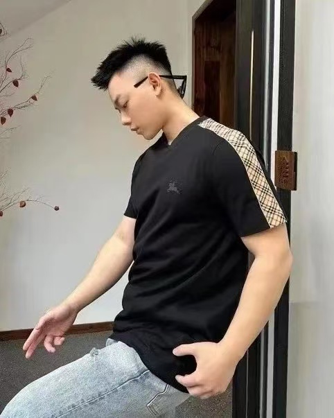 BBR肩部織帶短袖