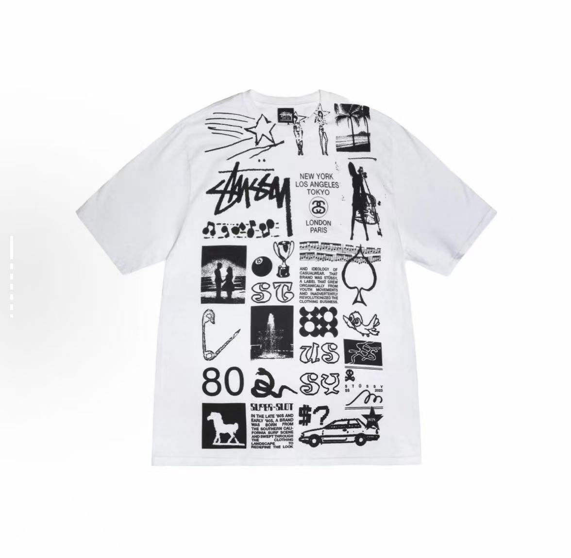 stussy短袖