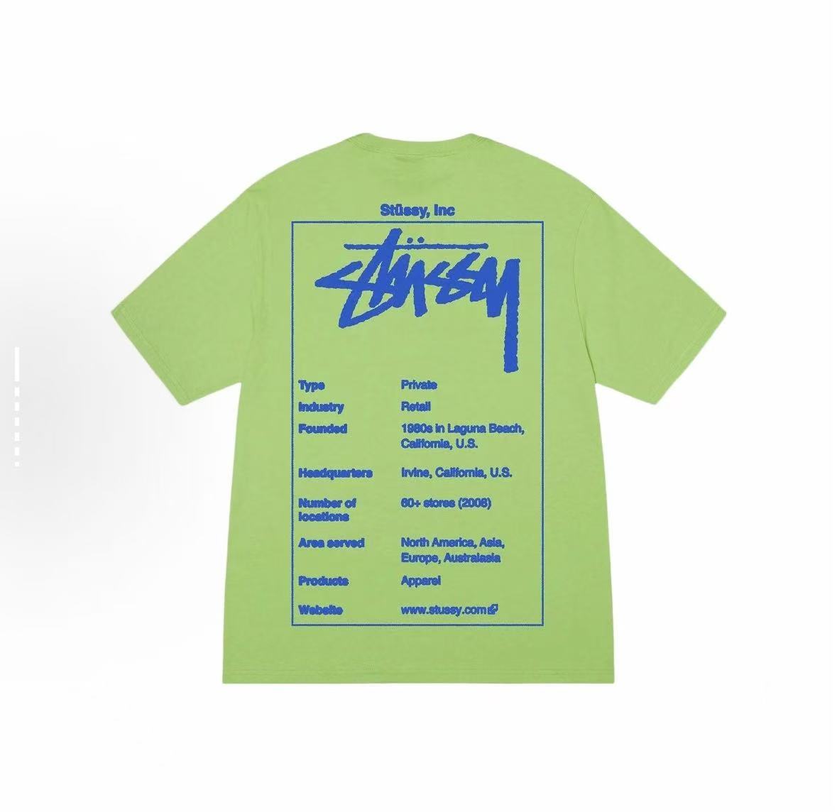stussy短袖