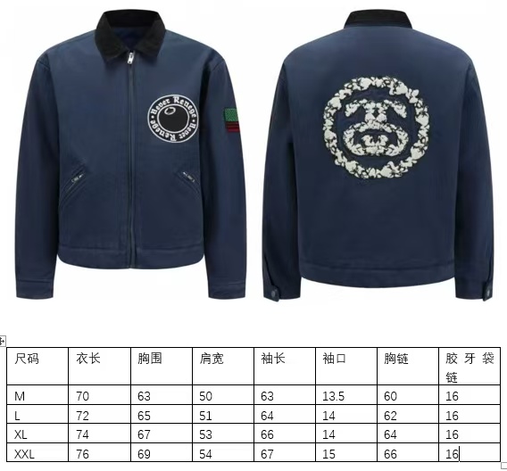 Stussy✖️Denim Tears 聯名牛仔夾克