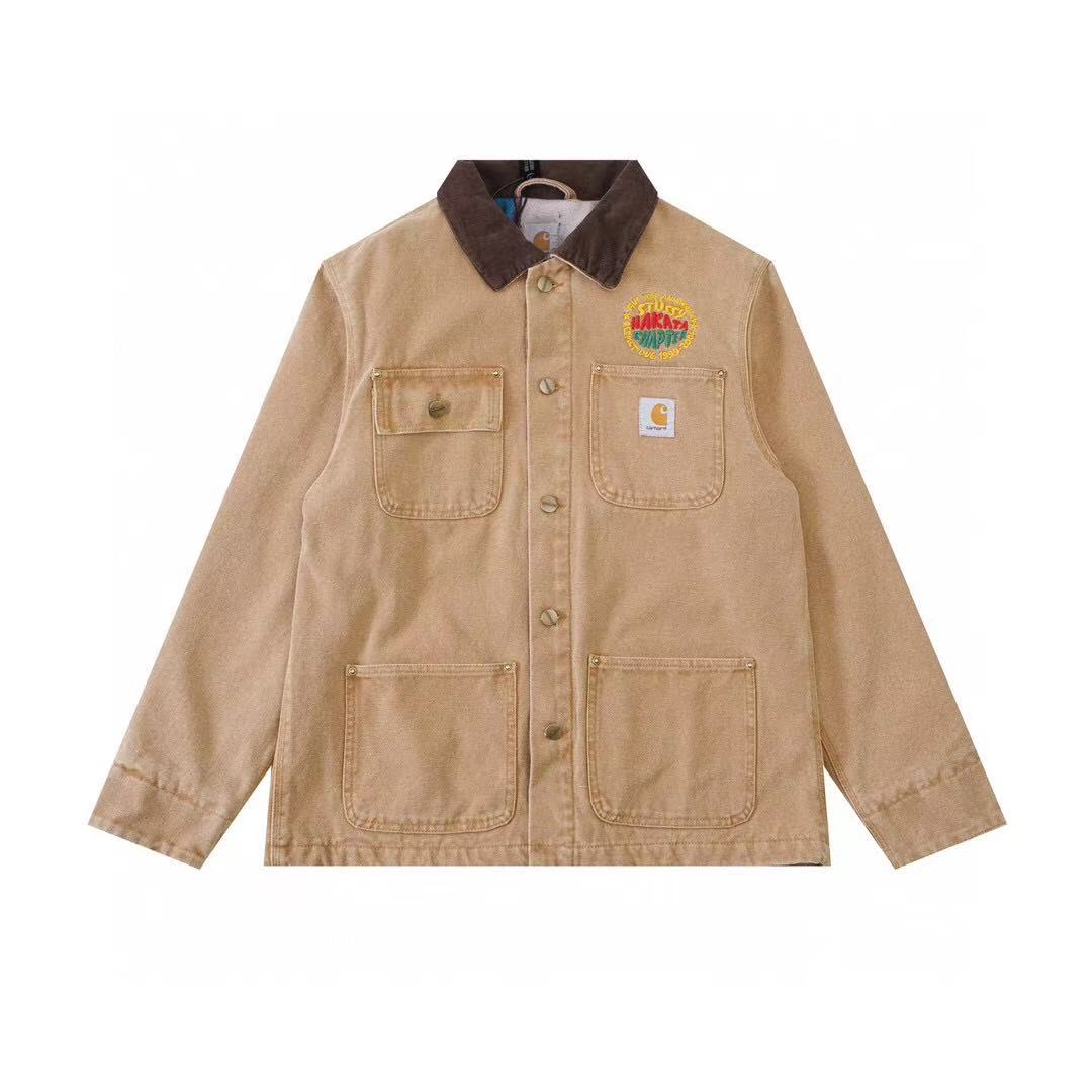 卡哈特 CARHART 密歇根 ✖️ STUSSY 神級聯名工裝外套 情侶款