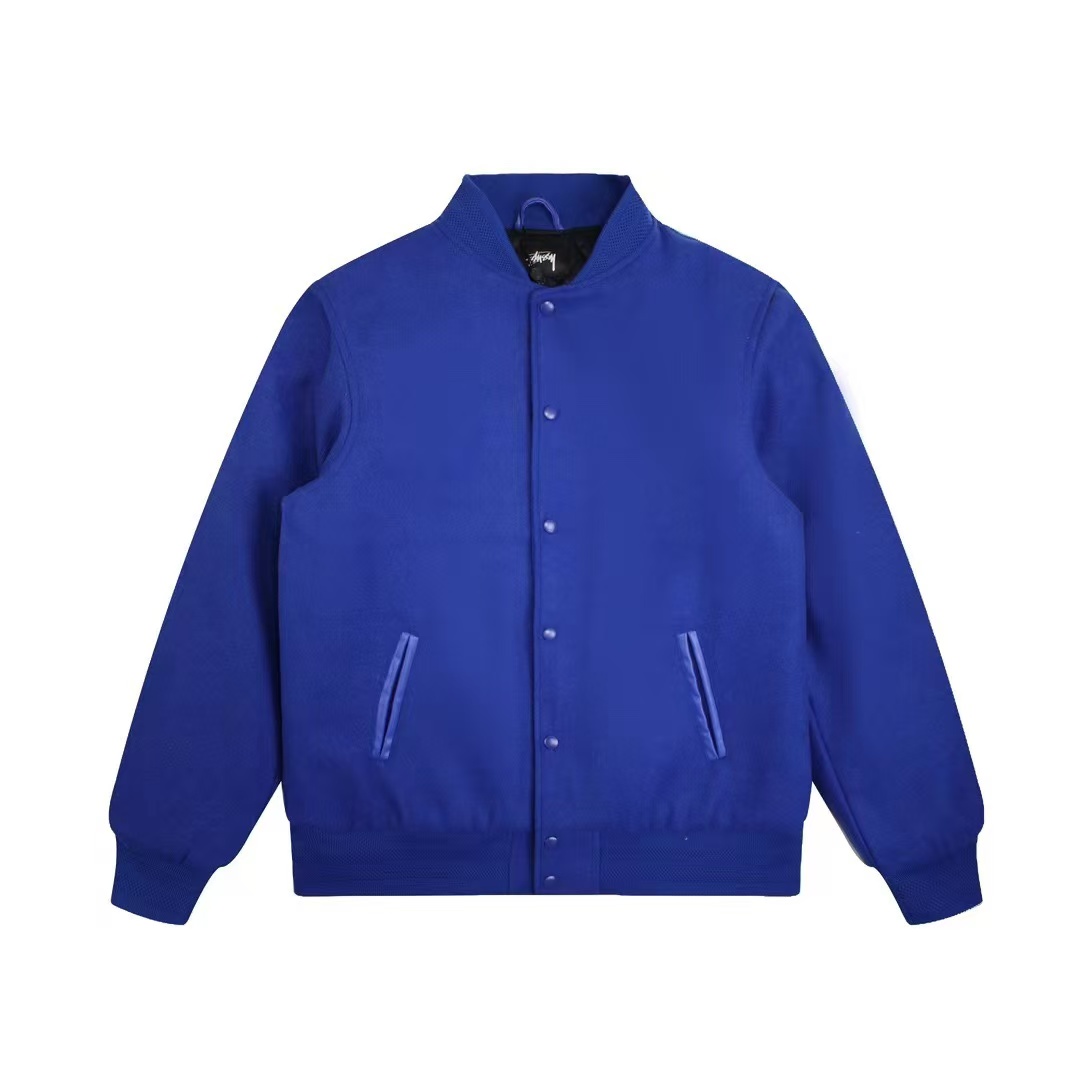 sstussy 斯圖西 port 字母羊毛加棉棒球服