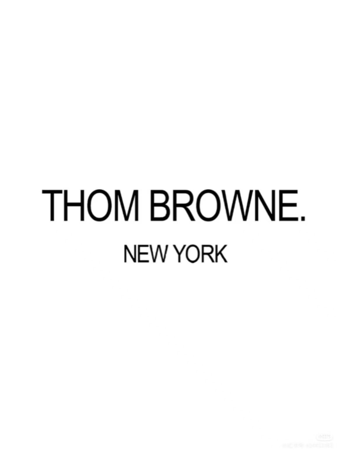 Thom Browne服飾