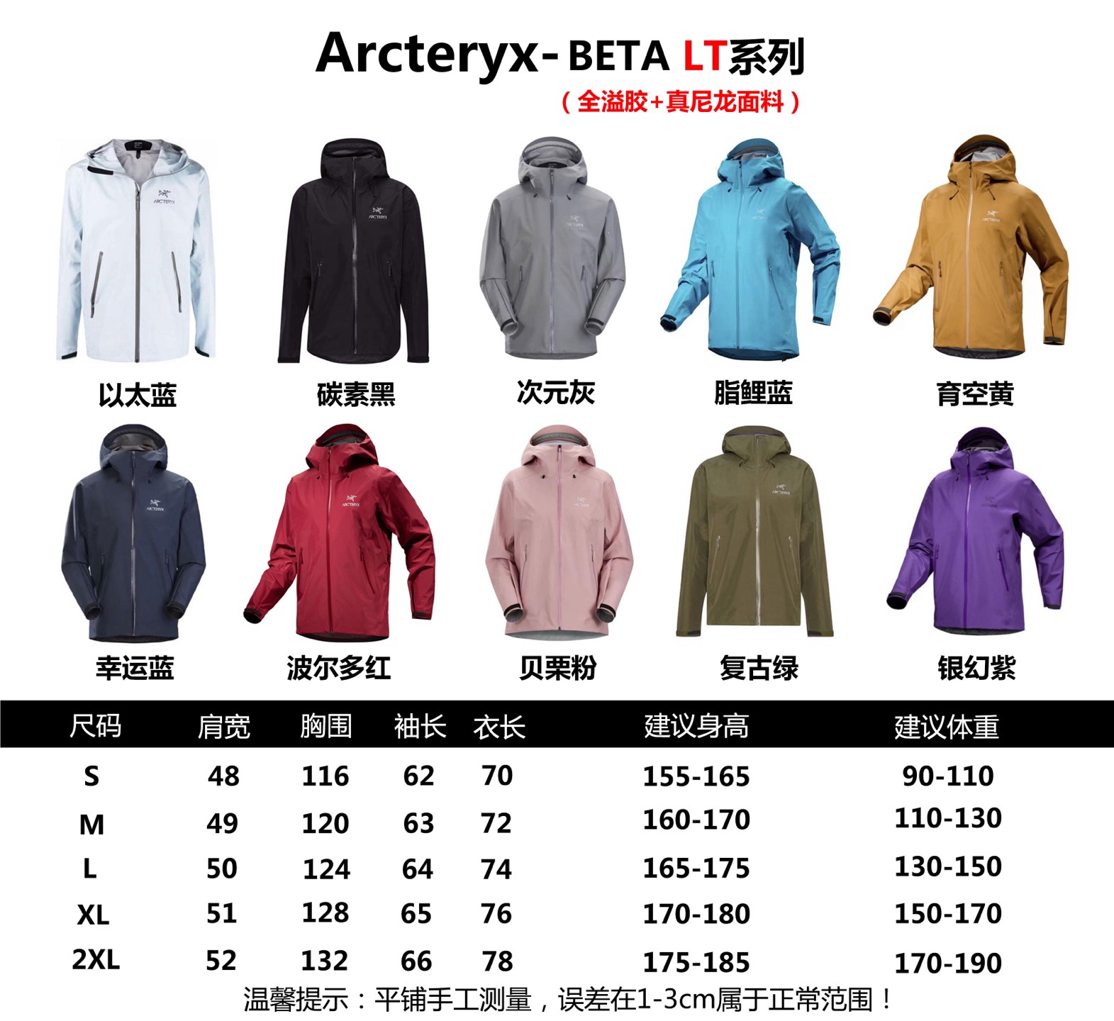 始祖鳥Arcteryx-BETALT升級版  硬殼衝鋒衣