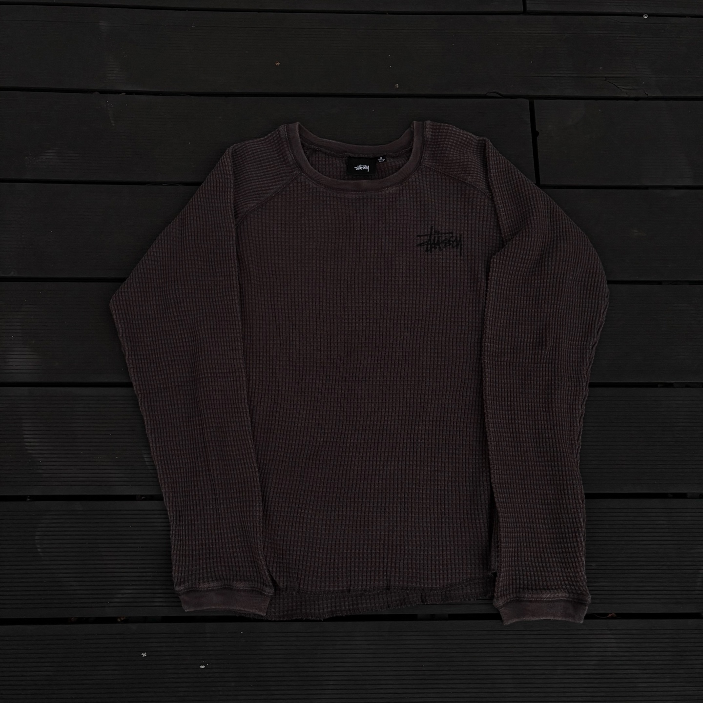 Stussy 斯圖西 FW25 華夫格長袖