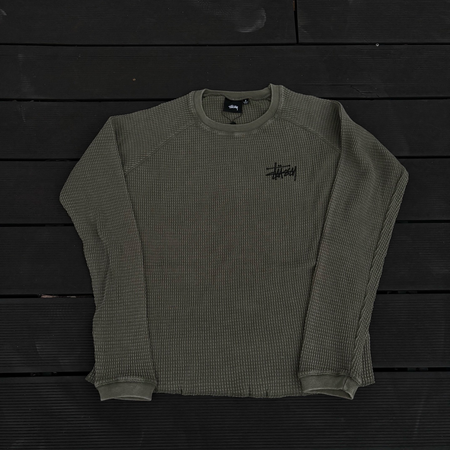 Stussy 斯圖西 FW25 華夫格長袖