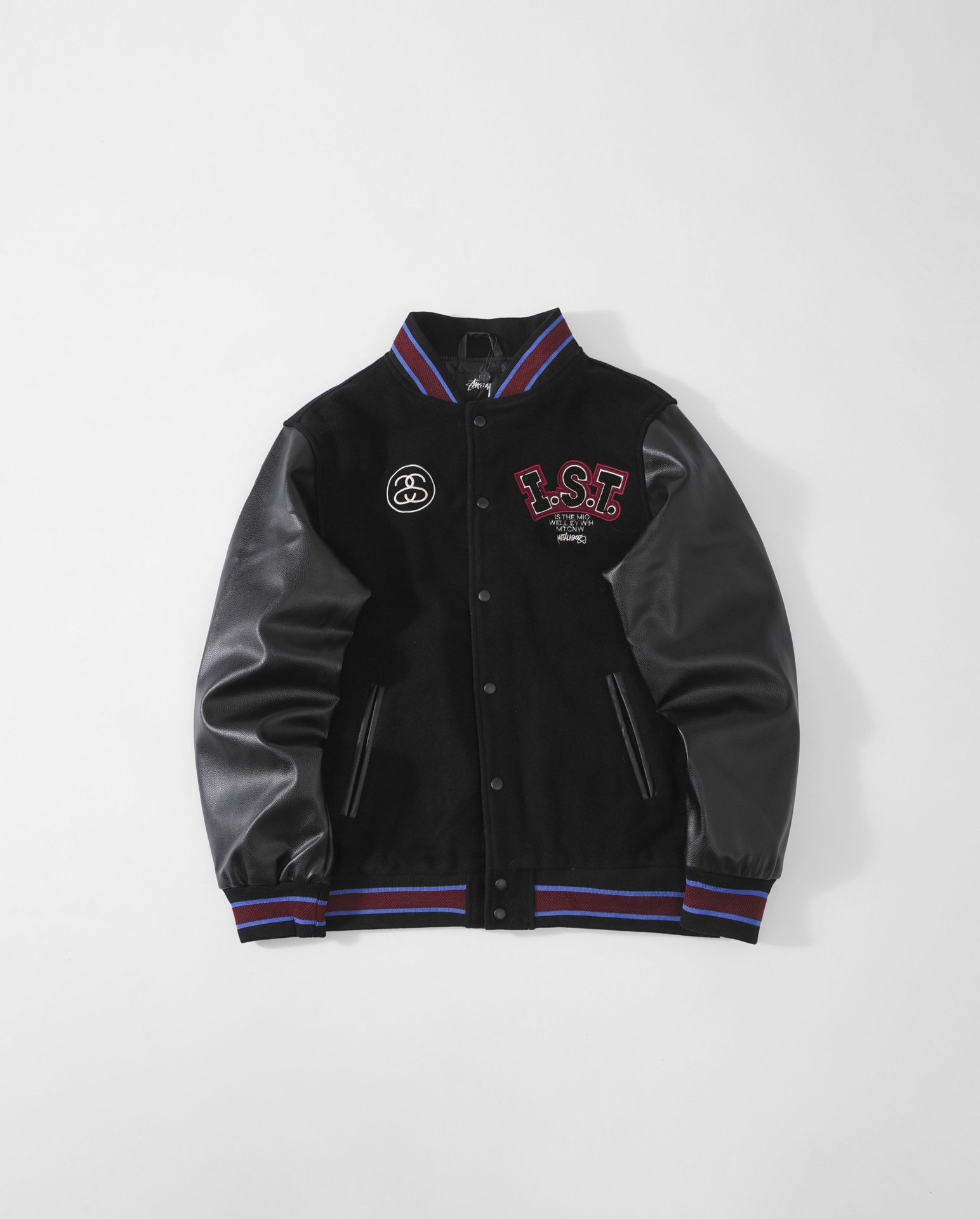 斯圖西STUSSY/24SS 春秋新款棒球服外套