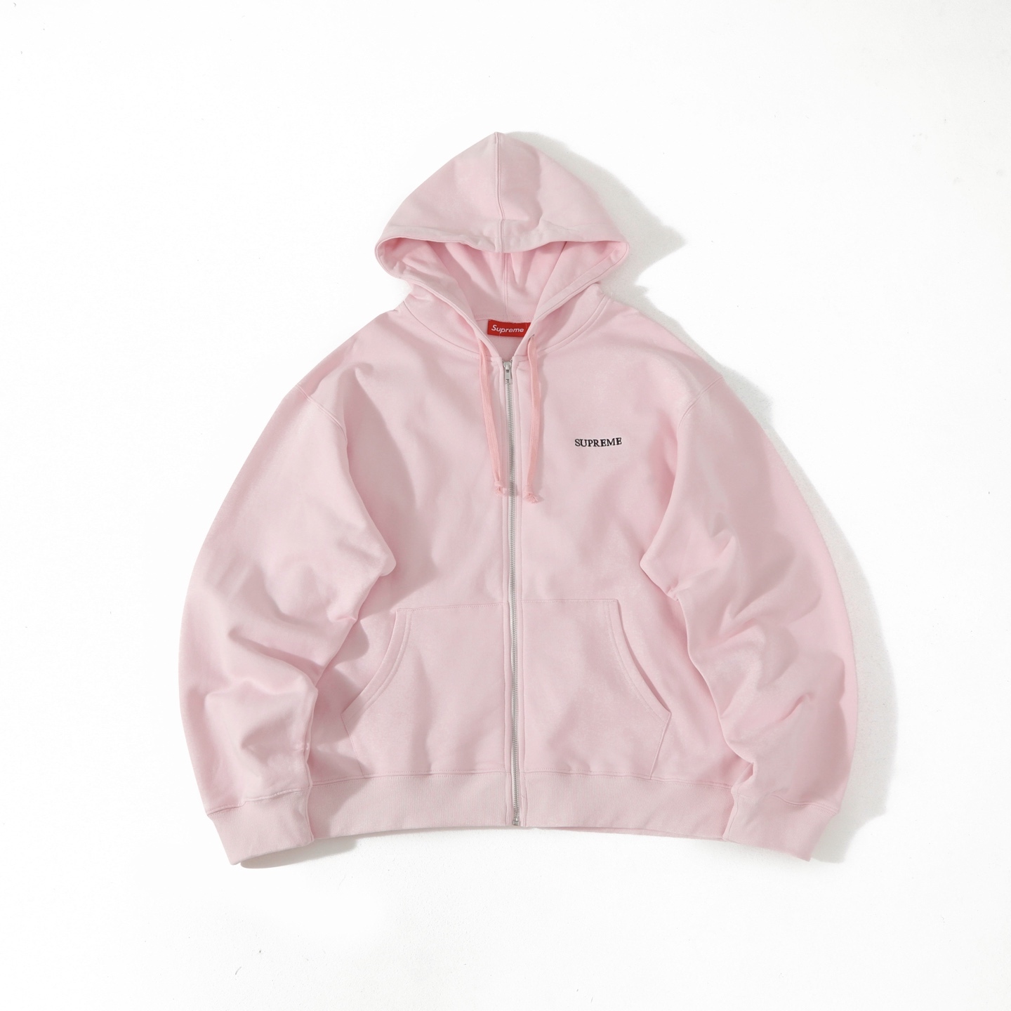 Supreme FW25 IDGAF Zip Up Hooded Sweatshirt 袖口刺繡logo拉鍊連帽衛衣