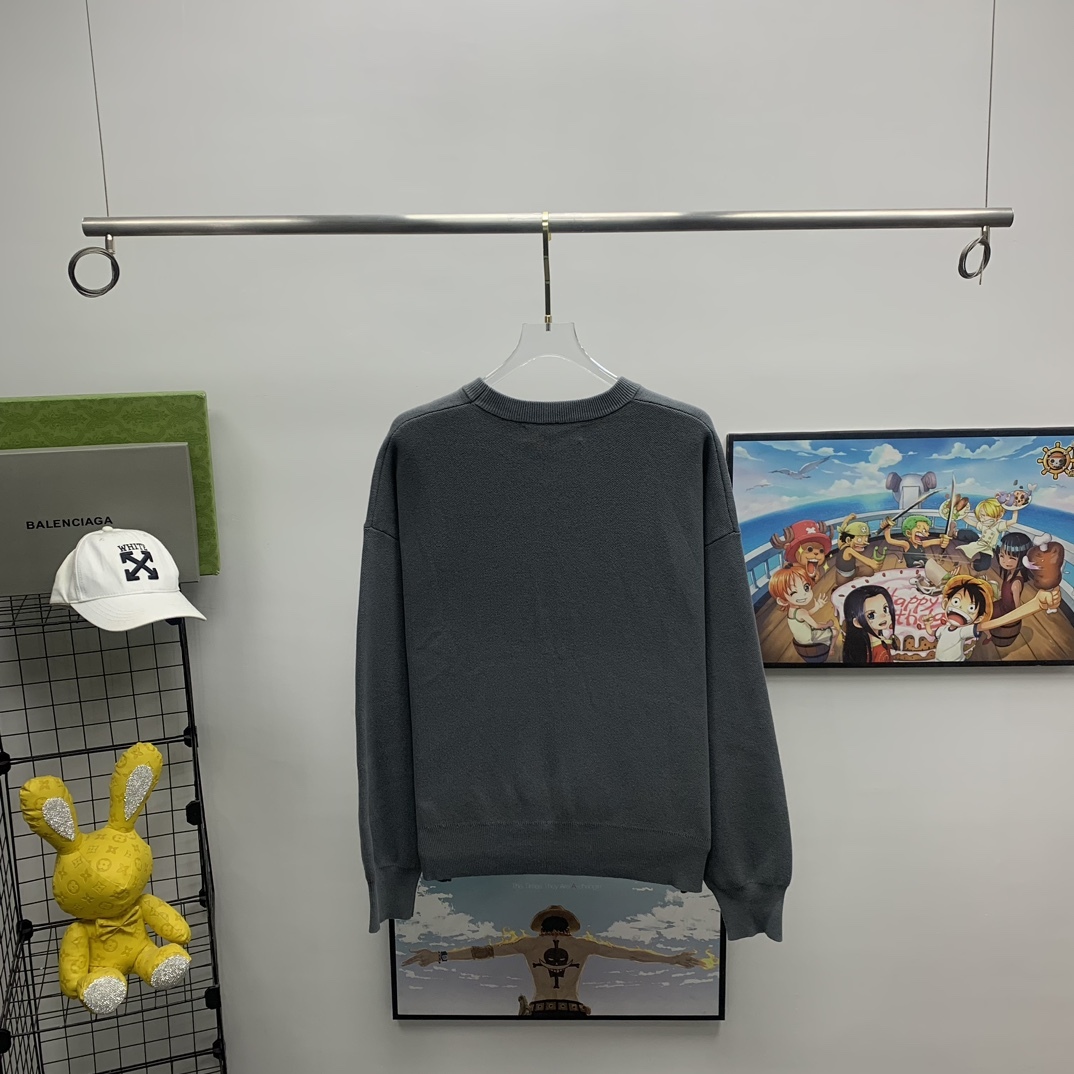 DREW HOUSE 2022新款圓領針織套頭毛衣男女同款保暖親膚毛衣