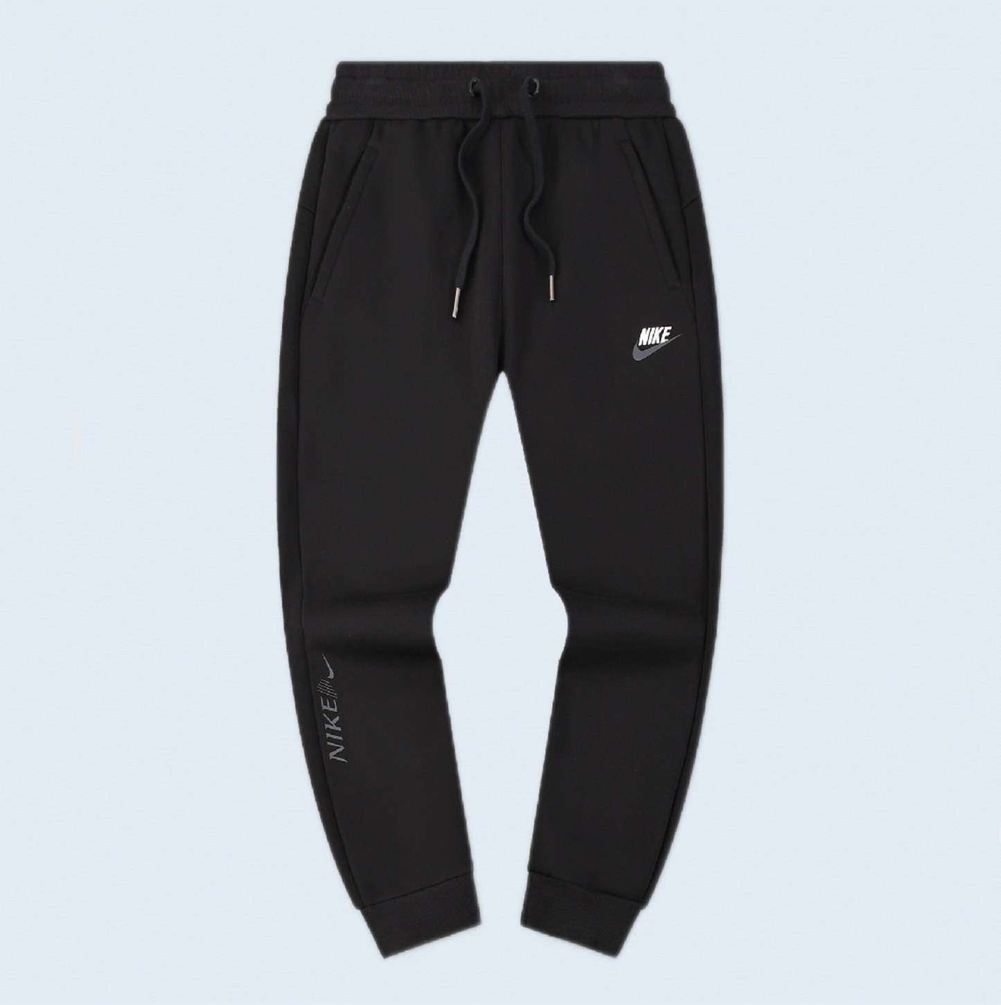 （加絨款）耐克NIKE新款立體印花LOGO加絨運動褲